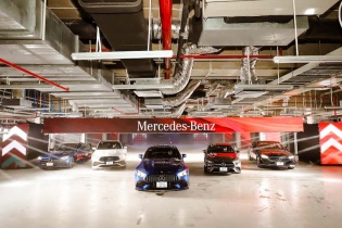 Mercedes-Benz đón khách Thủ đô trải nghiệm 14 dòng xe trên đường đua F1 Mỹ Đình