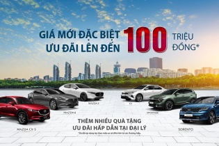 THACO AUTO công bố giá bán mới và tăng ưu đãi cho xe Kia,  Mazda
