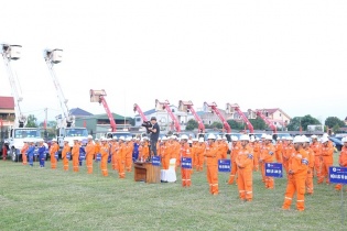 EVNNPC tổ chức diễn tập Phòng chống thiên tai, xử lý sự cố, an toàn 