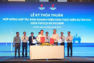 PVFCCo và PVChem bắt tay phát triển Dự án Nhà máy sản xuất nước Oxy già
