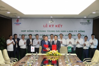 PV Power vay 4.000 tỷ đồng từ Vietcombank cho Dự án nhiệt điện Nhơn Trạch 3 và 4
