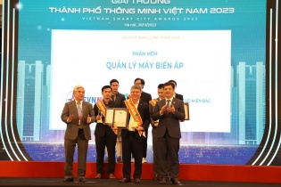 EVNNPC nhận giải thưởng Thành phố Thông minh Việt Nam 2023