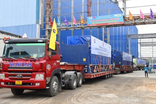 LILAMA bàn giao chuyến hàng đầu tiên cho dự án Hydro xanh NEOM tại Saudi Arabia