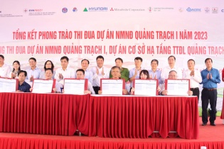 Dự án Nhiệt điện Quảng Trạch I sẽ đạt 61% tiến độ vào cuối năm 2024