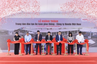 Honda Việt Nam khánh thành Trung tâm đào tạo An toàn giao thông tại TP.HCM
