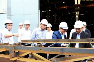 Tăng tốc sản xuất cột thép cho Dự án Đường dây 500 kV mạch 3