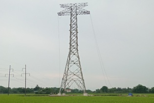 Công ty Cơ điện Đại Dũng hoàn thành cấp cột thép cho Đường dây 500 kV mạch 3