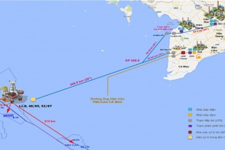 Dự án khai thác khí Lô B Ô Môn nhận được khoản vay 832 triệu USD 