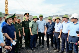 Ngành than tích cực khắc phục hậu quả bão Yagi để quay lại sản xuất bình thường 
