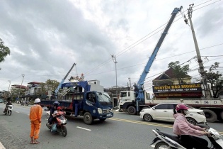Hơn 4,8 triệu khách hàng khu vực phía Bắc đã được cấp điện trở lại sau bão Yagi