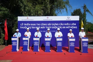 Xây dựng cầu Hiếu Liêm phục vụ mở rộng Nhà máy thuỷ điện Trị An 