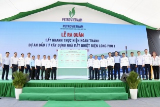 Petrovietnam dồn sức hoàn thành Nhiệt điện Long Phú 1 trước năm 2027