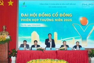 PVFCCo-Phú Mỹ quyết tăng vốn điều lệ từ 3.914 tỷ đồng lên gần 6.800 tỷ đồng