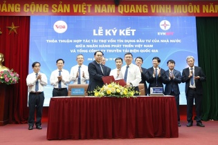 VDB sẽ cho EVNNPT vay 22.000 tỷ đồng vốn tín dụng nhà nước