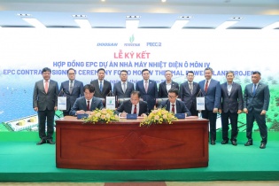 Ký hợp đồng EPC Dự án Nhà máy nhiệt điện Ô Môn IV