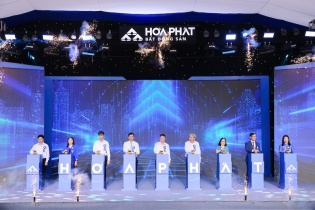 Hòa Phát khởi công Dự án nhà ở công nhân, nhà ở xã hội gần 5.000 tỷ đồng Hòa Phát khởi công Dự án nhà ở công nhân, nhà ở xã hội gần 5.000 tỷ đồng