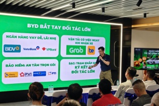 BYD tiếp cận mạnh khối tài xế công nghệ 