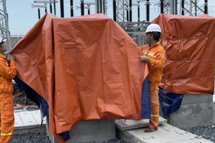 Hệ thống điện quốc gia ứng phó khẩn cấp với bão số 5 (Kaijiki)