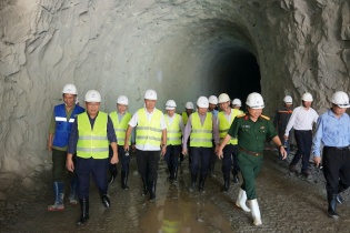 Thủy điện tích năng Bác Ái khắc phục trời mưa nhiều để đẩy nhanh tiến độ thi công Thủy điện tích năng Bác Ái khắc phục trời mưa nhiều để đẩy nhanh tiến độ thi công