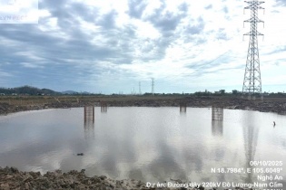 Tăng tốc hoàn thành tuyến truyền tải điện nhập khẩu từ Lào 