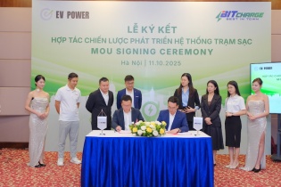 BitCharge hợp tác cùng EV Power mở rộng hạ tầng sạc xe điện tại Việt Nam 