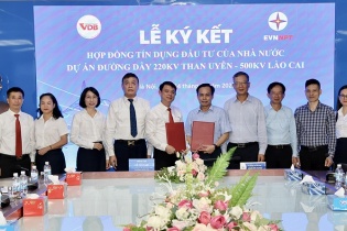 EVNNPT vay VDB 715 tỷ đồng làm Đường dây 220 kV Than Uyên - 500 kV Lào Cai