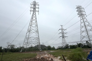 Cụm dự án truyền tải điện từ Lào tại Nghệ An phấn đấu về đích trong tháng 11/2025