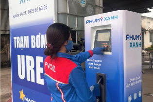 PVFCCo tung sản phẩm DEF giúp xử lý khí thải cho động cơ diesel an toàn, hiệu quả