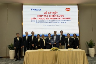 Tập đoàn thực phẩm 135 năm của Mỹ chốt mua chuối tươi của THACO trong 10 năm 