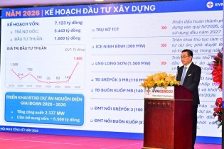 EVNGENCO3 chuẩn bị triển khai nhiều dự án điện mới