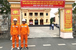 EVNNPC sẵn sàng cấp điện an toàn, ổn định cho 11.592 đơn vị trong ngày bầu cử 