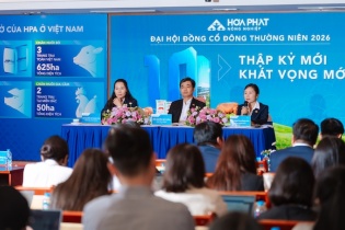 Nông nghiệp Hòa Phát sẽ chi trả 36% cổ tức tiền mặt cho cổ đông trong năm 2026