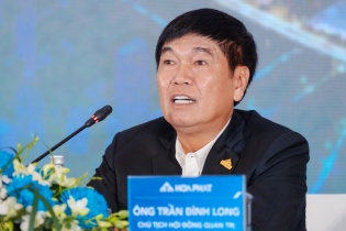 Tỷ phú Trần Đình Long: Thời của thép, thời của Hoà Phát