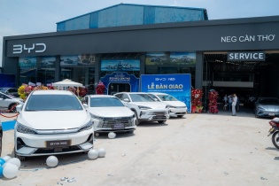 BYD mở showroom chuẩn 4S tại Cần Thơ, tăng độ phủ tại Tây Nam Bộ 