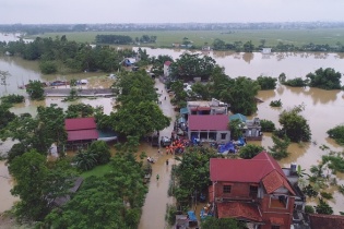 Hà Nội: Mực nước 4 hồ thủy lợi lớn vượt ngưỡng, ngập úng vẫn diễn ra tại nhiều nơi