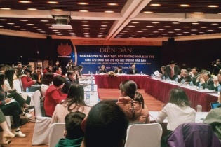 Các thế hệ nhà báo giao lưu bàn về công tác đào tạo, bồi dưỡng nhà báo trẻ