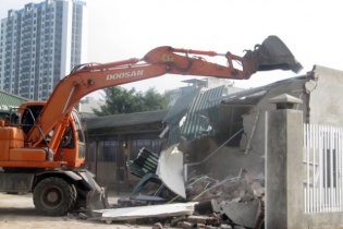 Khu đô thị mới Thịnh Liệt giai đoạn I còn phải giải tỏa gần 3.300 m2 mặt bằng