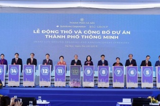 Hà Nội động thổ và công bố dự án Thành phố Thông minh