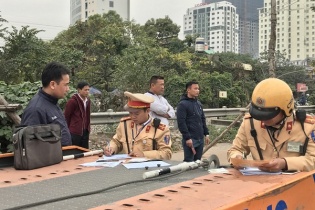 Hà Nội xử phạt trên 12.700 phương tiện vi phạm trật tự an toàn giao thông