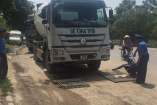 Hà Nội mạnh tay xử lý phương tiện làm rơi vãi vật liệu, phế thải