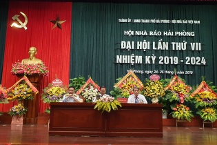 Hội Nhà báo Hải Phòng có Chủ tịch mới