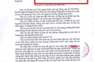Hải Phòng: Xuất hiện văn bản giả mạo cho học sinh nghỉ học phòng Covid-19