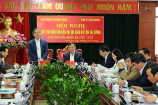 Hải Dương xác định phát triển công nghiệp là mục tiêu chính