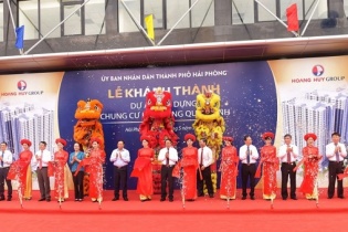 Hải Phòng: Khánh thành Dự án xây dựng chung cư HH4 Đồng Quốc Bình