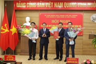 Hải Phòng điều động, bổ nhiệm hàng loạt nhân sự sở, ngành, địa phương