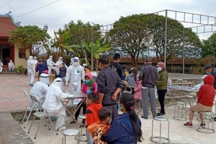 Hải Dương cách ly thêm nhiều xóm, thôn, khu dân cư tại thị xã Kinh Môn