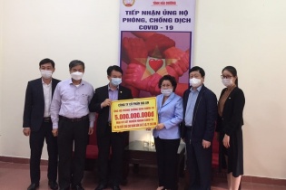 Hải Dương nhận được hơn 60 tỷ đồng ủng hộ vào quỹ giúp phòng, chống dịch Covid-19