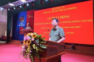 Công an TP.Hải Phòng phát động Cuộc thi viết “Công an xã - Những tấm gương sáng đẹp”
