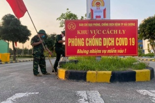 Hải Dương tiếp tục giãn cách xã hội thêm 11 huyện, thị, thành