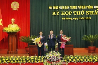 Hải Phòng có tân Chủ tịch HĐND thành phố